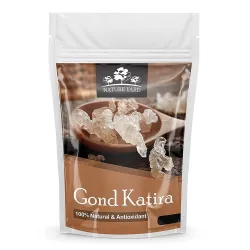 NATURE YARD Gond Katira Pure Organic (almond gum) tragacanth Crystals - 100 Gm - 100% Natural Superfood with Cooling Pro