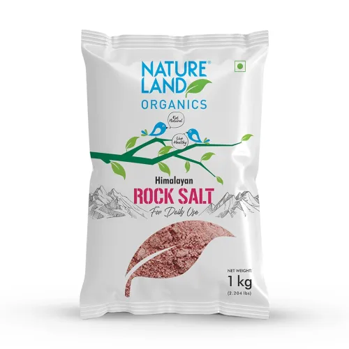 Image of Natureland Organics Himalayan Pink Rock Salt 1 KG