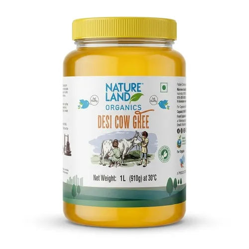 Image of Natureland Organics Premium Cow Ghee 1Ltr