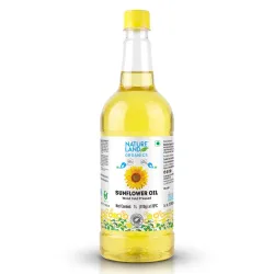 Natureland Organics Sunflower Oil, 1 L