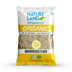 Natureland Organics Rajgira Amaranthus Flour - 500g (Gluten-Free)