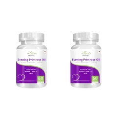 natures velvet Lifecare Evening Primrose Oil 1000 mg 60 Softgels (Buy 1 Get 1 Free)