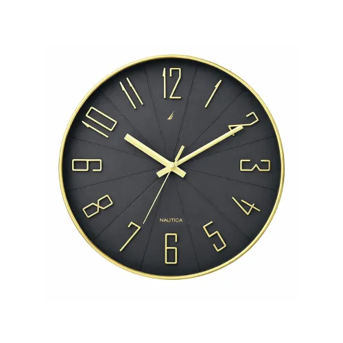 Image of Nautica 12-inch Modern Wall Clock
