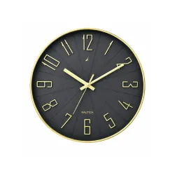 Nautica 12-inch Modern Wall Clock
