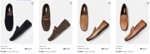 Image of NAUTICA Loafers For Men starting @ ₹1099