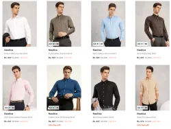 Nautica Mens Shirts at minimum 70% Discount