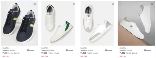 Image of Nautica Men’s Casual Shoes at minimum 64% Discount