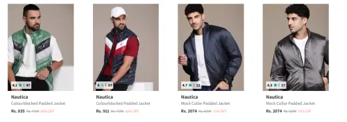 Image of Nautica Men's Jackets upto 89% Discount
