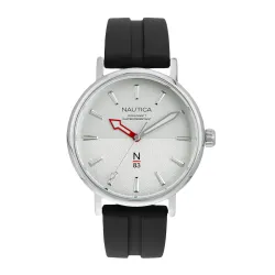 Nautica Round 42mm Silver Men Watch