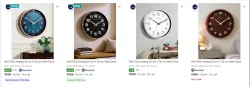 NAUTICA Wall Clocks at minimum 73% Discount