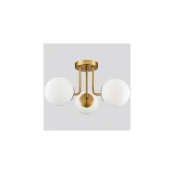 Nauticaz Modern Globe Ceiling Light – 3 Light