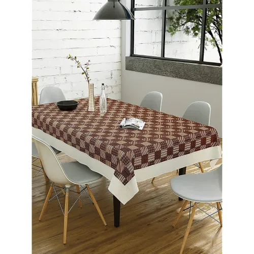 Image of Nav Enterprises 6 Seater Rectangular Table Cover WxL 60x90 Inches