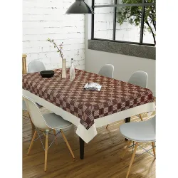 Nav Enterprises 6 Seater Rectangular Table Cover WxL 60x90 Inches