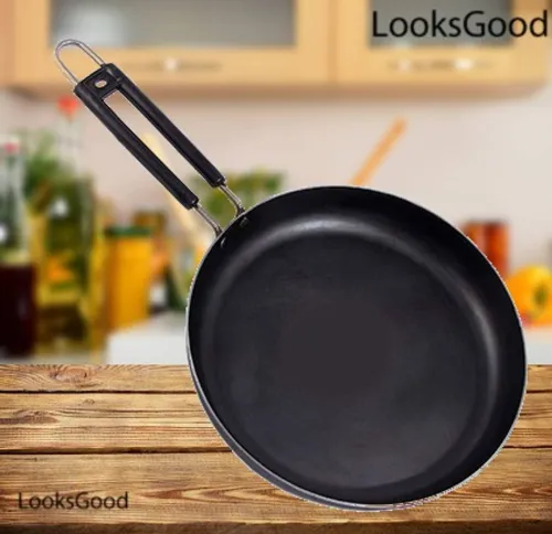 Image of Navghar 100 % Iron Ruff & tuff Fry pan