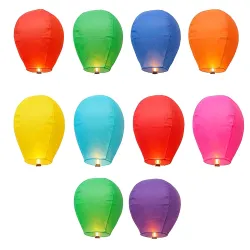 Navkar Carfts Sky Lanterns for Diwali Decoration