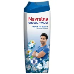 Navratna Cool Mint Fresh Talc 400g Pack