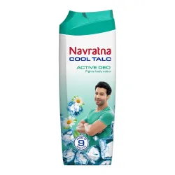 Navratna Cool Talc Active Deo | Talcum Powder