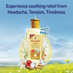Navratna Gold Ayurvedic Cool Hair Oil