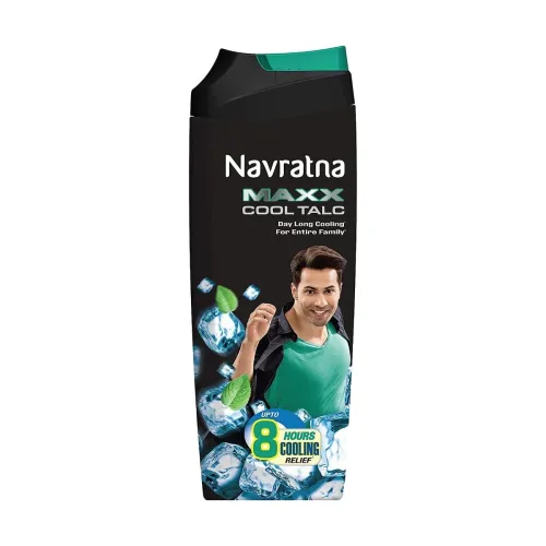 Image of Navratna Maxx Cool Talc Powder 400gm