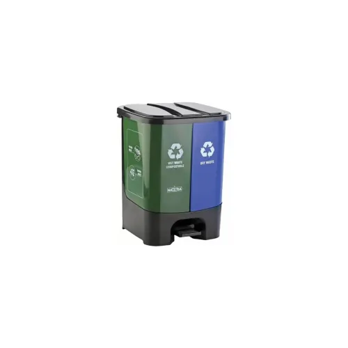 Image of Nayasa 2-in-1 Pedal Dustbin – 33 L 