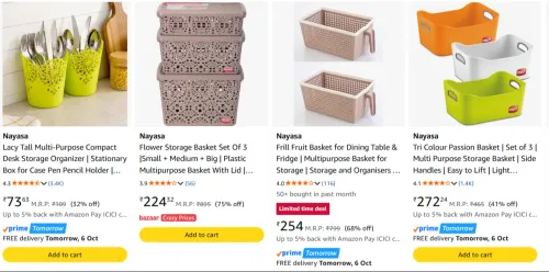 Image of Nayasa at minimum 35% Discount