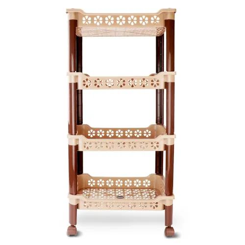 Image of Nayasa Candy Rectangular Trolley 4 Layers