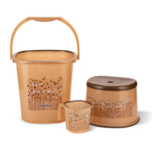 Image of Nayasa Funk Square 3 Pcs Bathroom Set 