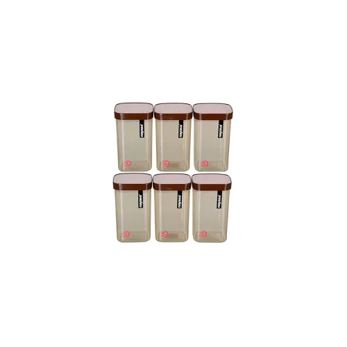 Image of Nayasa Fusion Airtight Kitchen Storage Container 1000ml (Set of 6)