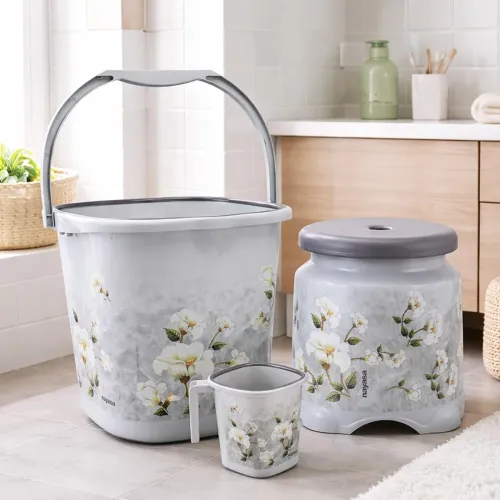 Image of Nayasa Marble 3 Pcs Bathroom Set