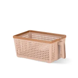 Nayasa Plastic Frill Basket 3 Litre Veg Baskets for Storage in Kitchen