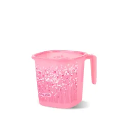 Nayasa Plastic Square Ring Funk Mug, 1.5 Liter 