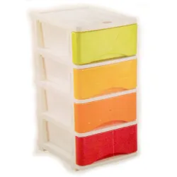 Nayasa Rainbow Tuckins No. 24 Multi-Compartment Plastic Drawer