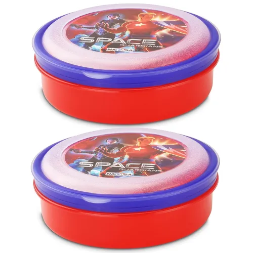 Image of Nayasa Spill Guard No.1 Regular Round Plastic Lunch Box