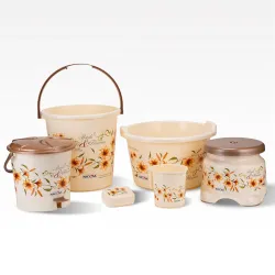 Nayasa Square DLX Bathroom Set - 6 Pcs