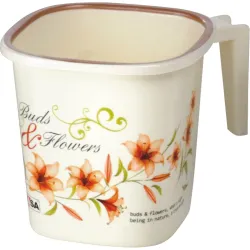 Nayasa Square Ring DLX Mug 1.5 Liter Mug for Bathroo