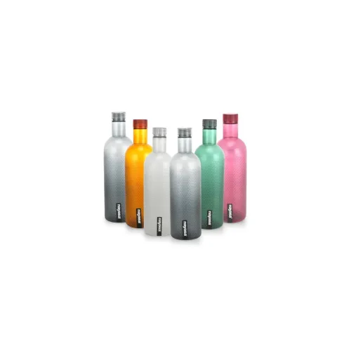 Image of Nayasa Turtle Plastic Water Bottle (Set of 6)