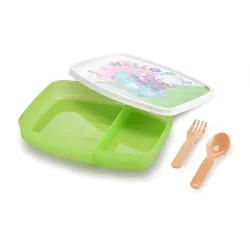 Nayasa Witty Deluxe Mini 2 Compartment Lunchbox