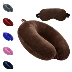 Neck Pillow for Travelling Luxurious Airplane Travel Pillow