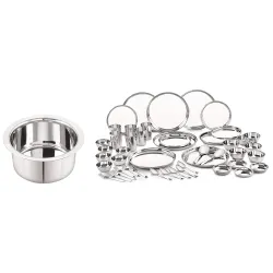 Neelam 24 Gauge Premium Dinner Set (50 Pcs)