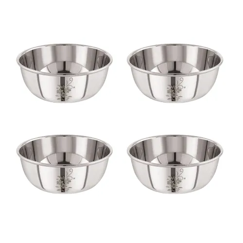 Image of Neelam Stainless Steel 200ml Vati Set4