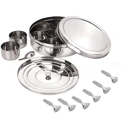 Neelam Stainless Steel Masala Dabba 7 Containers
