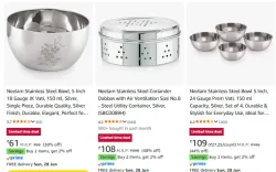 Neelam Stainless Steel Products Starting at ₹61