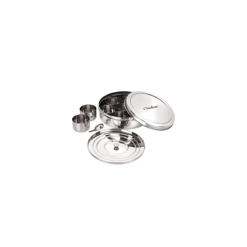 Image of Neelam Stainless Steel Spice Box Set of 10 Pieces - 1225 ml