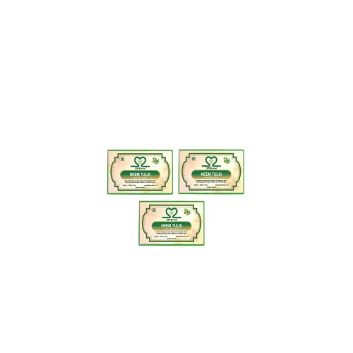 Image of Neem Tulsi Glycerine Soap Pack Of 3 (3 x 125 g)
