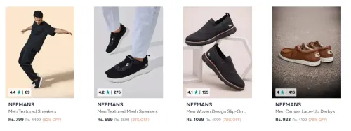 Image of Neemans Men's Casual Shoes upto 82% Discount