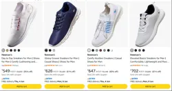 Neemans Mens Sneakers at minimum 80% Discount 