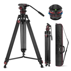 NEEWER 74-Inch Heavy-Duty Video Tripod Stand