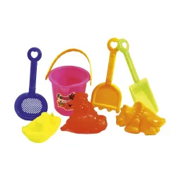 Negi Nano Beach Set, Plastic, Multicolor, Kid