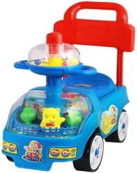 Negi Ride On Funny Car/Rider for Kids/Child, 2+ Years Boys Girls, Fun Ride Toy (Colour May Vary)