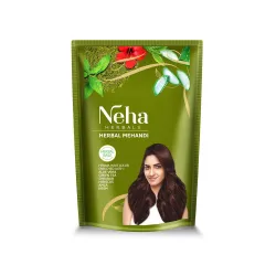 Neha Herbal Mehandi, Natural Henna Herbal Base Hair Color